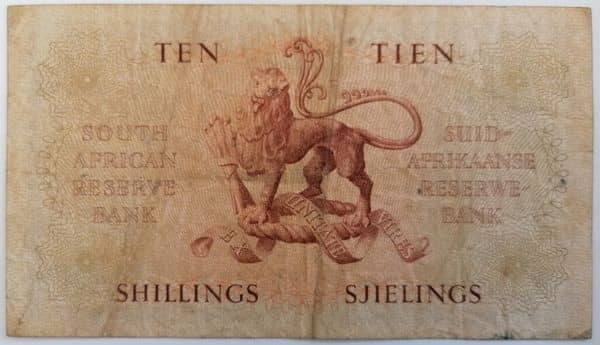 10 Shillings from South Africa