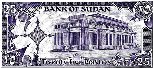 25 Piastres from Sudán