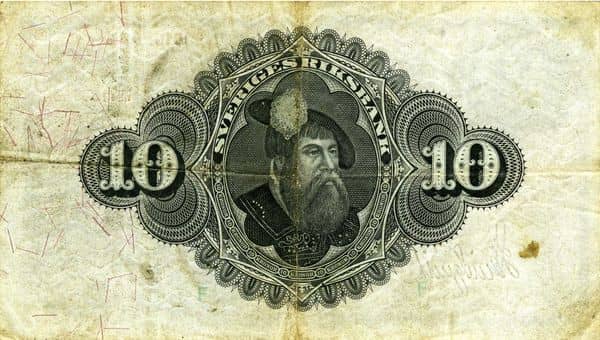 10 Kronor from Sweden