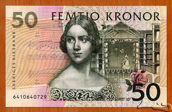 50 Kronor from Sweden