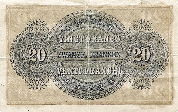 20 Francs from Switzerland