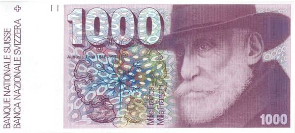 1000 Francs from Switzerland