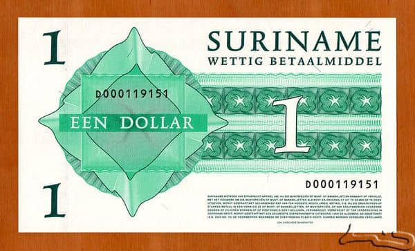 1 Dollar from Suriname