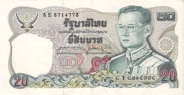 20 Baht from Thailand
