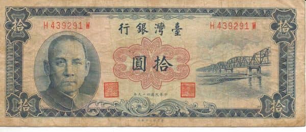 10 Yuan from Taiwan