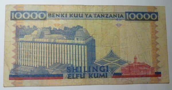 10000 Shilings from Tanzania