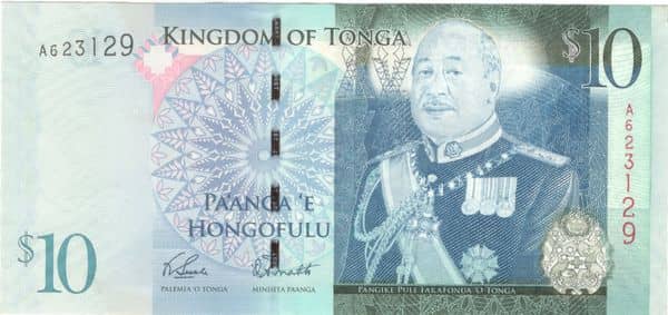 10 Pa'anga from Tonga