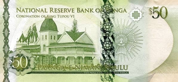 50 Pa'anga from Tonga