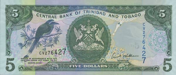 5 Dollars from Trinidad and Tobago