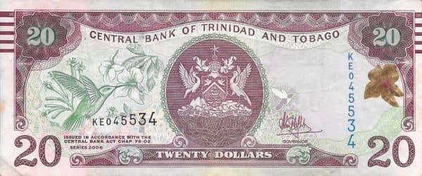 20 Dollars from Trinidad and Tobago
