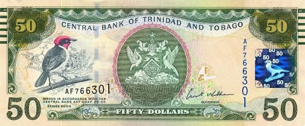50 Dollars from Trinidad and Tobago