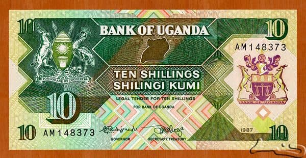 10 Shillings from Uganda
