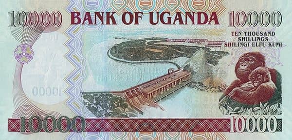 10000 Shillings CHOGM from Uganda