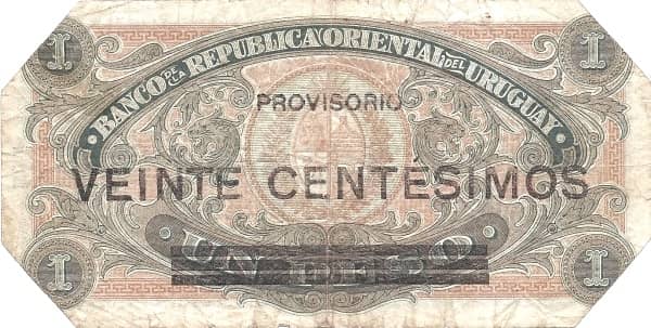 20 Centésimos from Uruguay