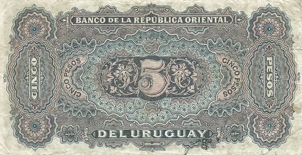 5 Pesos from Uruguay