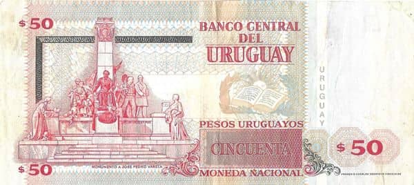 50 Pesos Uruguayos from Uruguay