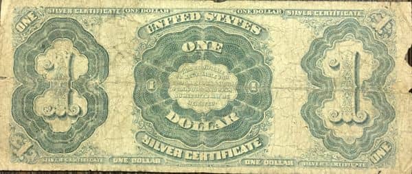 1 Dollar Silver Certificate from United States