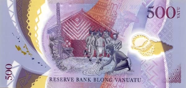 500 Vatu from Vanuatu