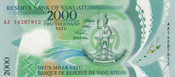 2000 Vatu from Vanuatu