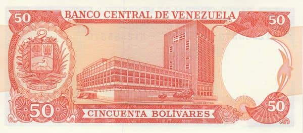 50 Bolívares from Venezuela