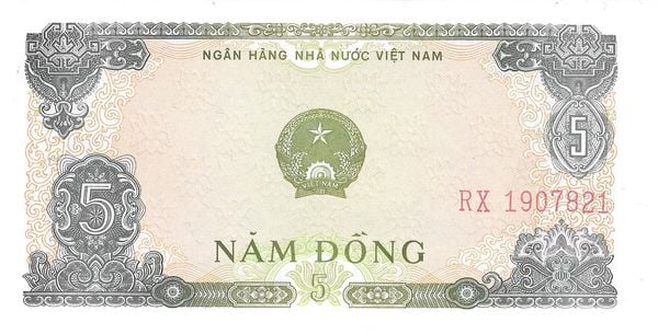 5 Dong from Vietnam