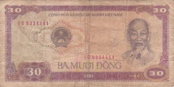 30 Dong from Vietnam