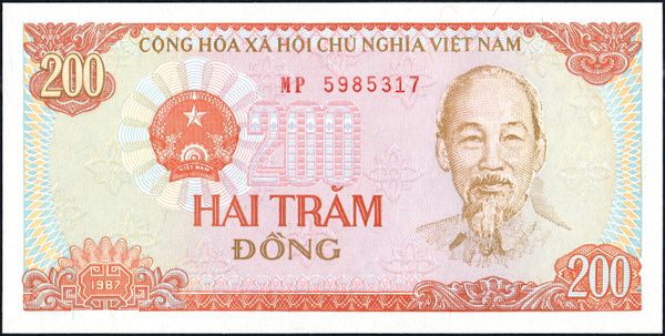 200 Dong from Vietnam