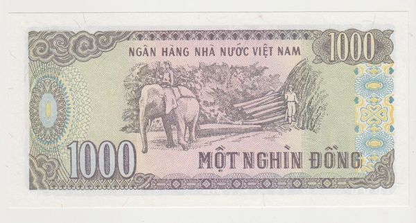 1000 Dong from Vietnam