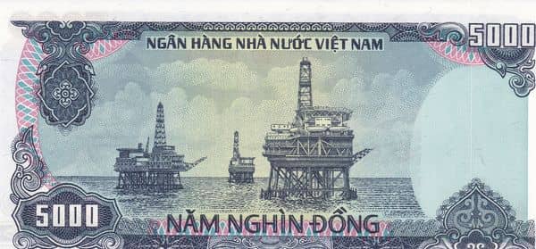 5000 Dong from Vietnam