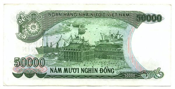 50000 Dong from Vietnam