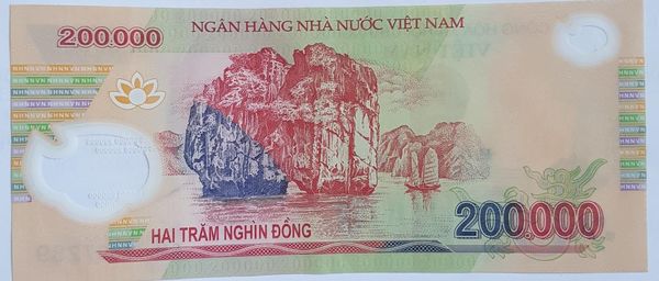 200000 Dong from Vietnam