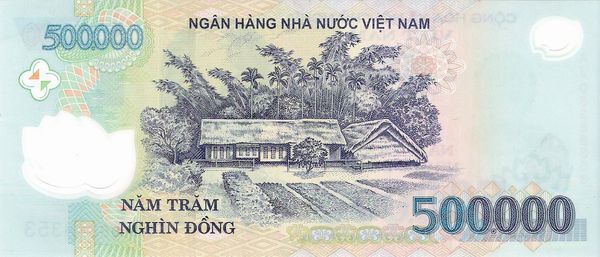 500000 Dong from Vietnam